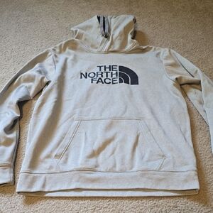 The North Face Men's Light Gray Hoodie